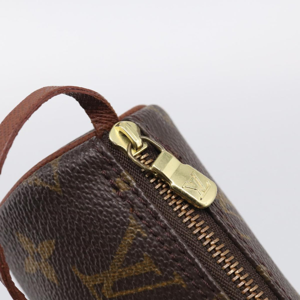 LOUIS VUITTON Monogram Papillon Pouch LV Auth 213349