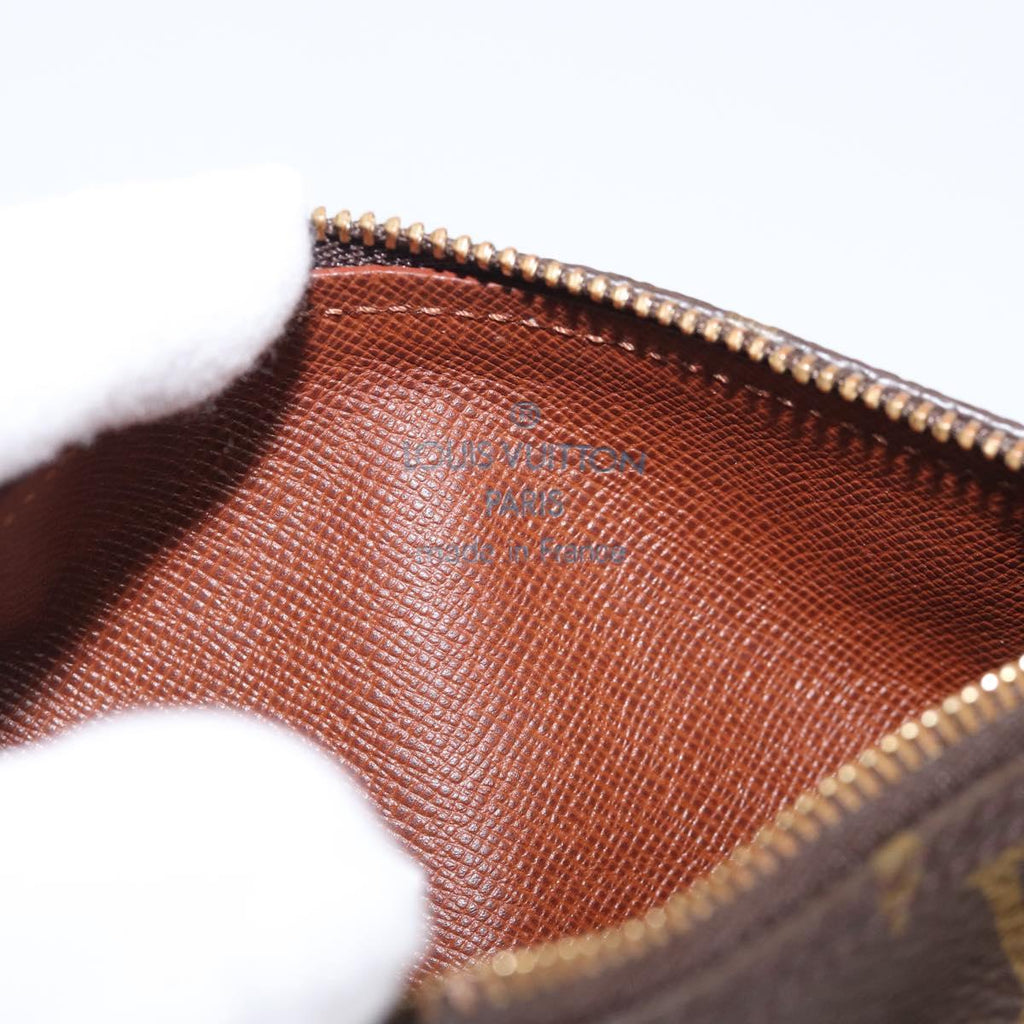 LOUIS VUITTON Monogram Papillon Pouch LV Auth 213349