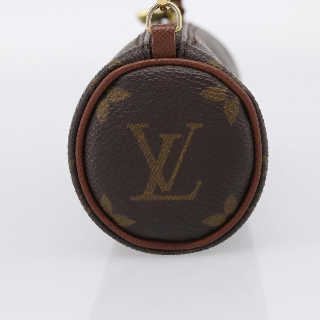 LOUIS VUITTON Monogram Papillon Pouch LV Auth 213349