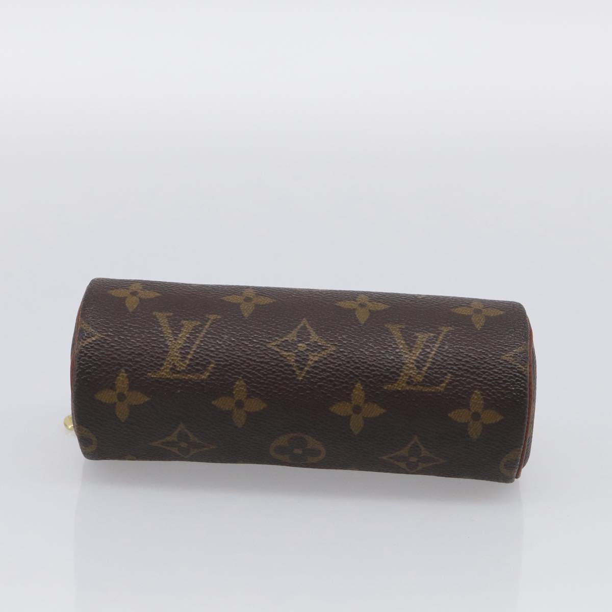 LOUIS VUITTON Monogram Papillon Pouch LV Auth 213349