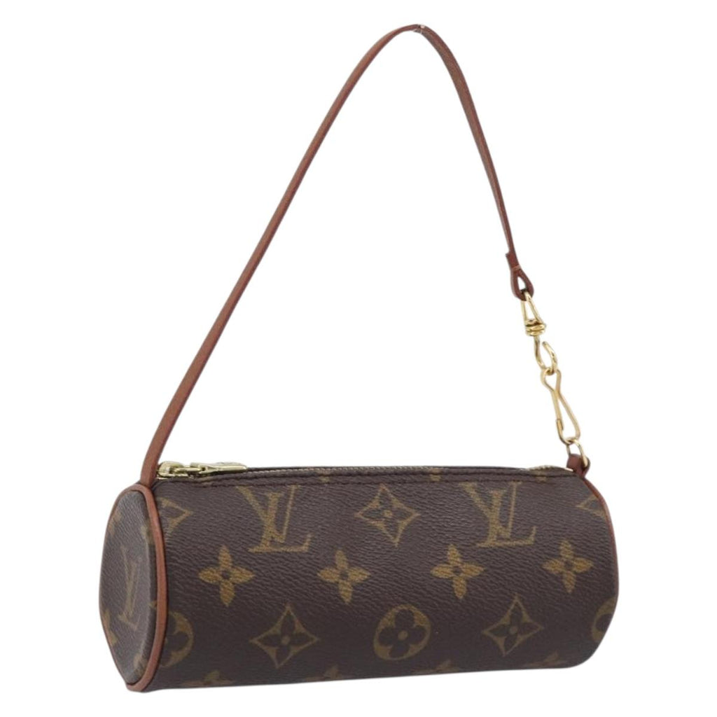 LOUIS VUITTON Monogram Papillon Pouch LV Auth 213410