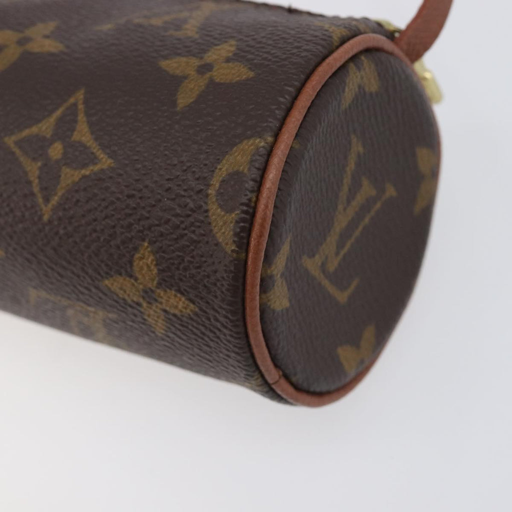 LOUIS VUITTON Monogram Papillon Pouch LV Auth 213410
