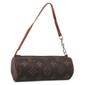 LOUIS VUITTON Monogram Papillon Pouch LV Auth 213454