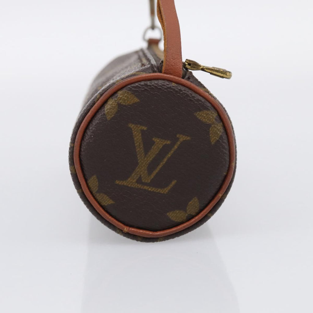 LOUIS VUITTON Monogram Papillon Pouch LV Auth 213454