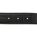Matte Porosus Crocodile Monochrome 24mm Mini Constance H Belt 105 42 Black