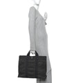 Canvas Herline MM Tote Grey