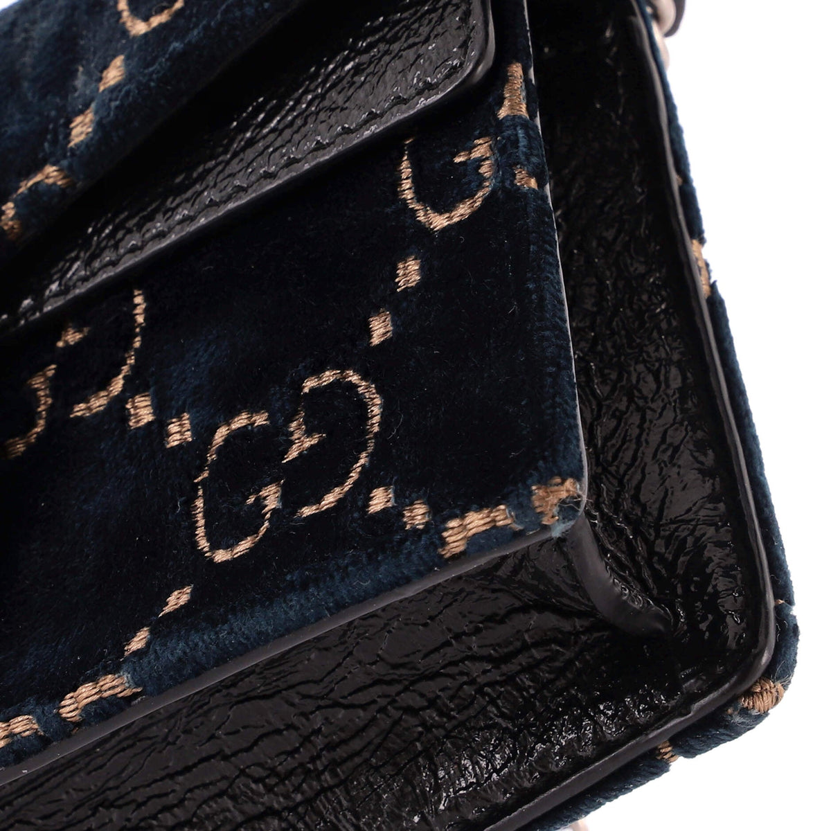 Dionysus Bag GG Velvet Super Mini