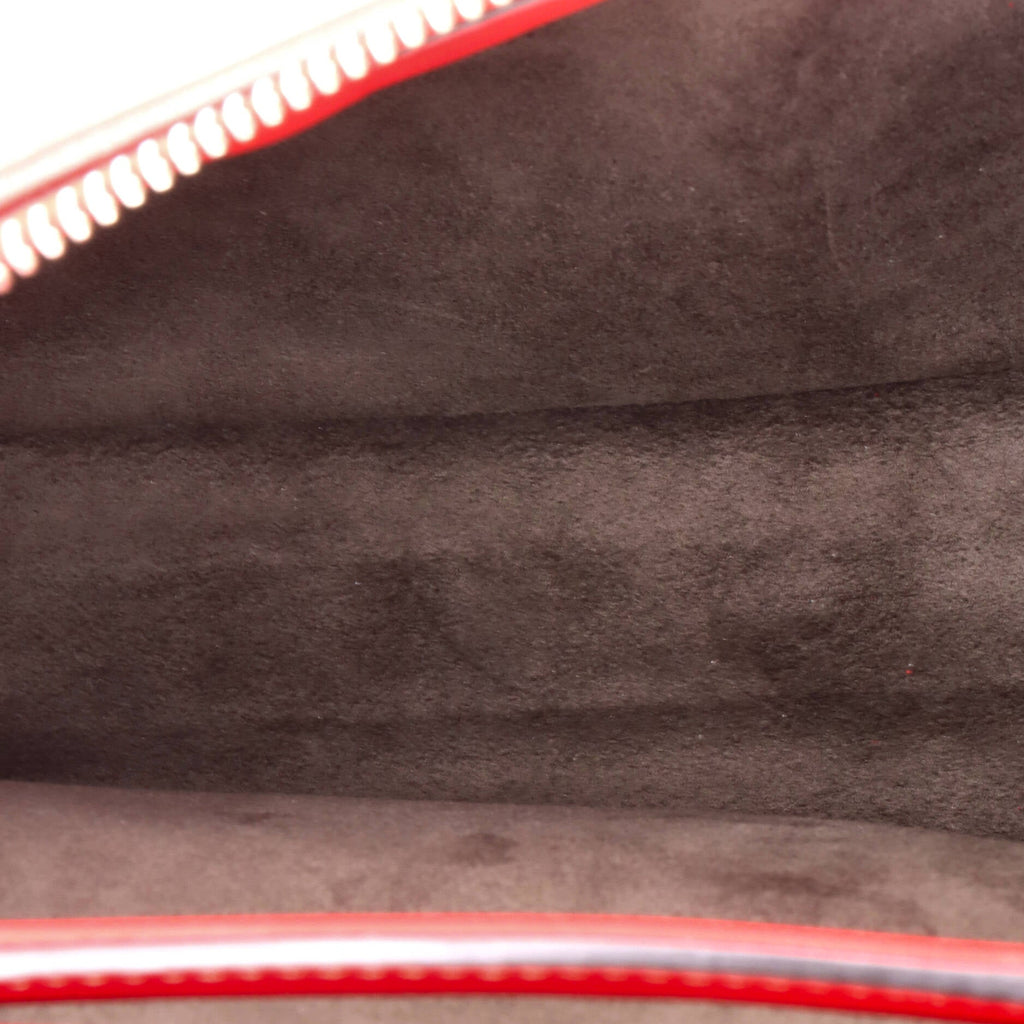 DotCom Click Shoulder Bag Quilted Leather Small