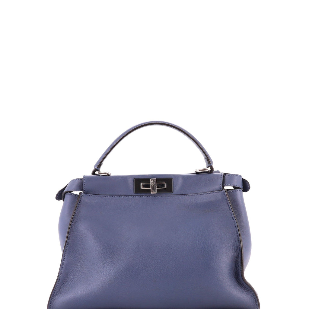 Peekaboo Bag Rigid Leather Regular