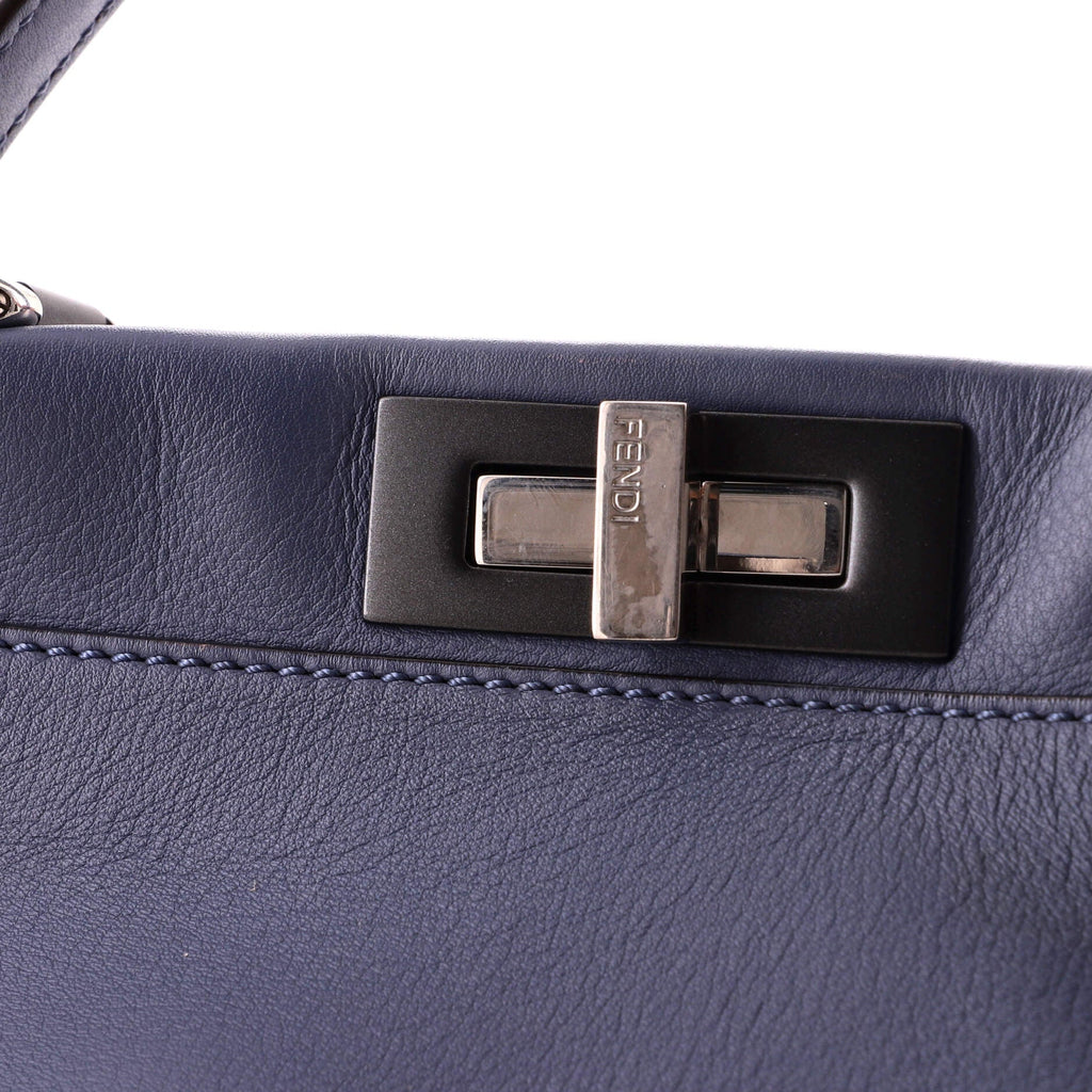 Peekaboo Bag Rigid Leather Regular