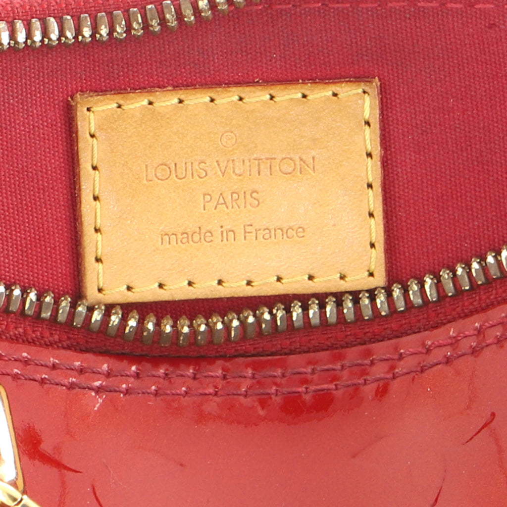 Alma Handbag Monogram Vernis BB