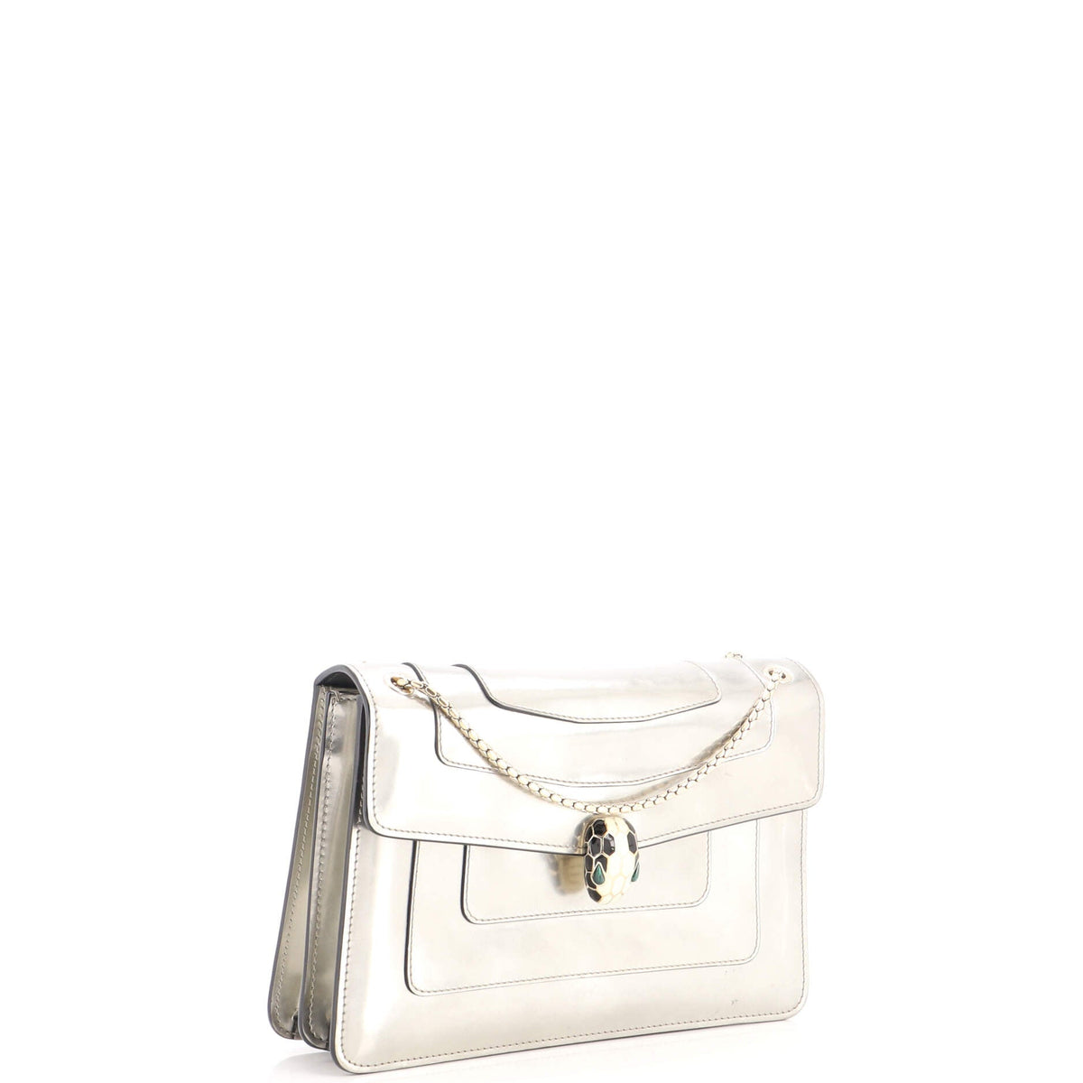Serpenti Forever Shoulder Bag Patent Medium