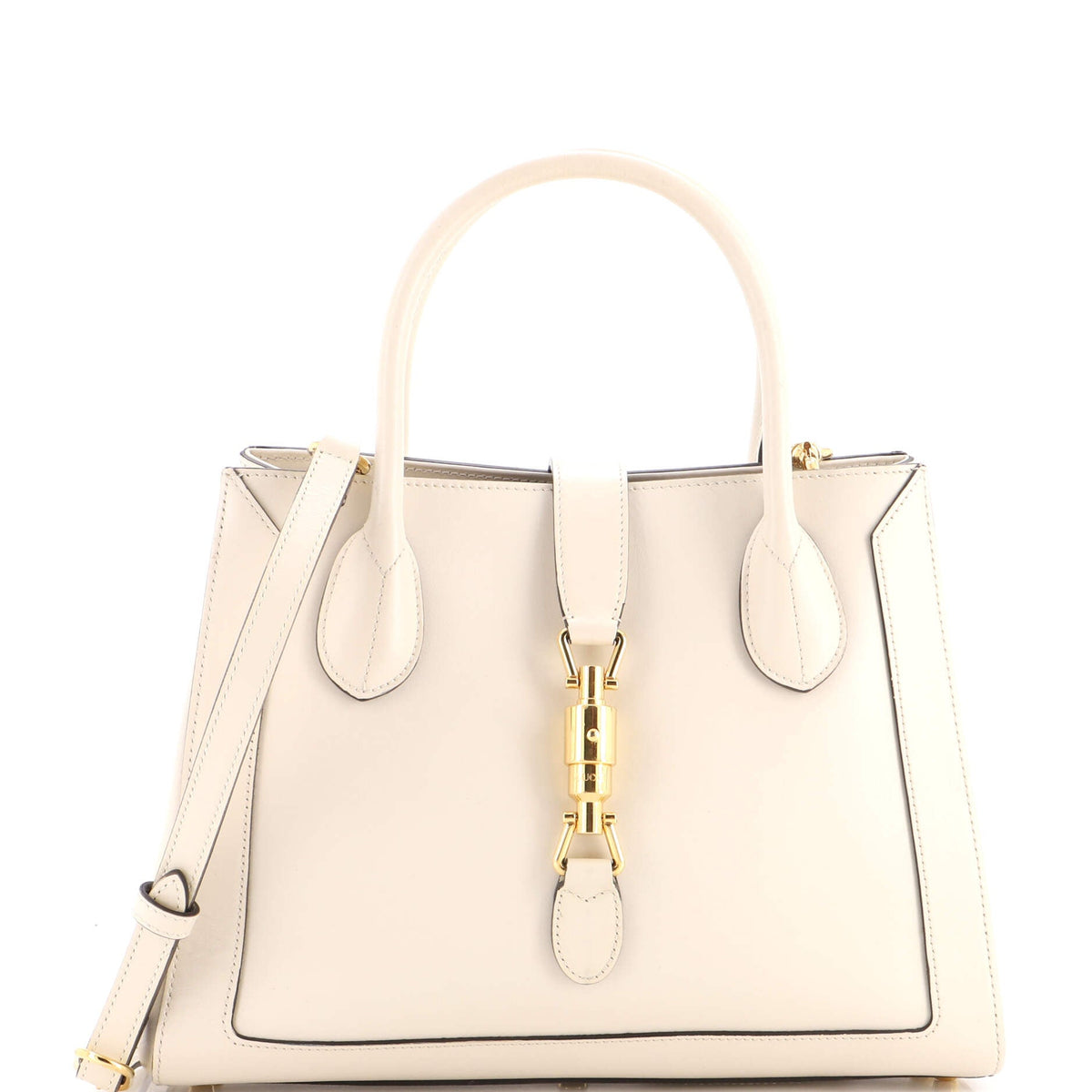 Jackie 1961 Web Tote Leather Medium