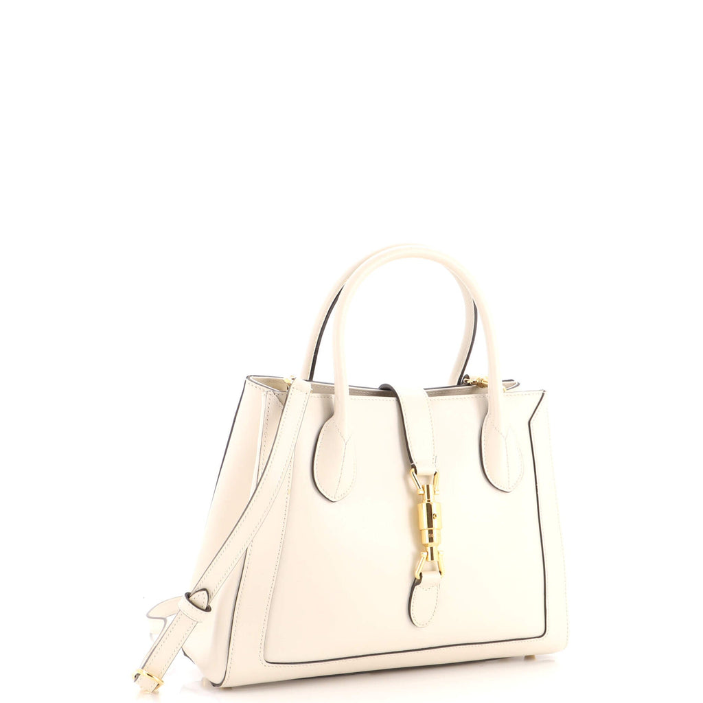 Jackie 1961 Web Tote Leather Medium