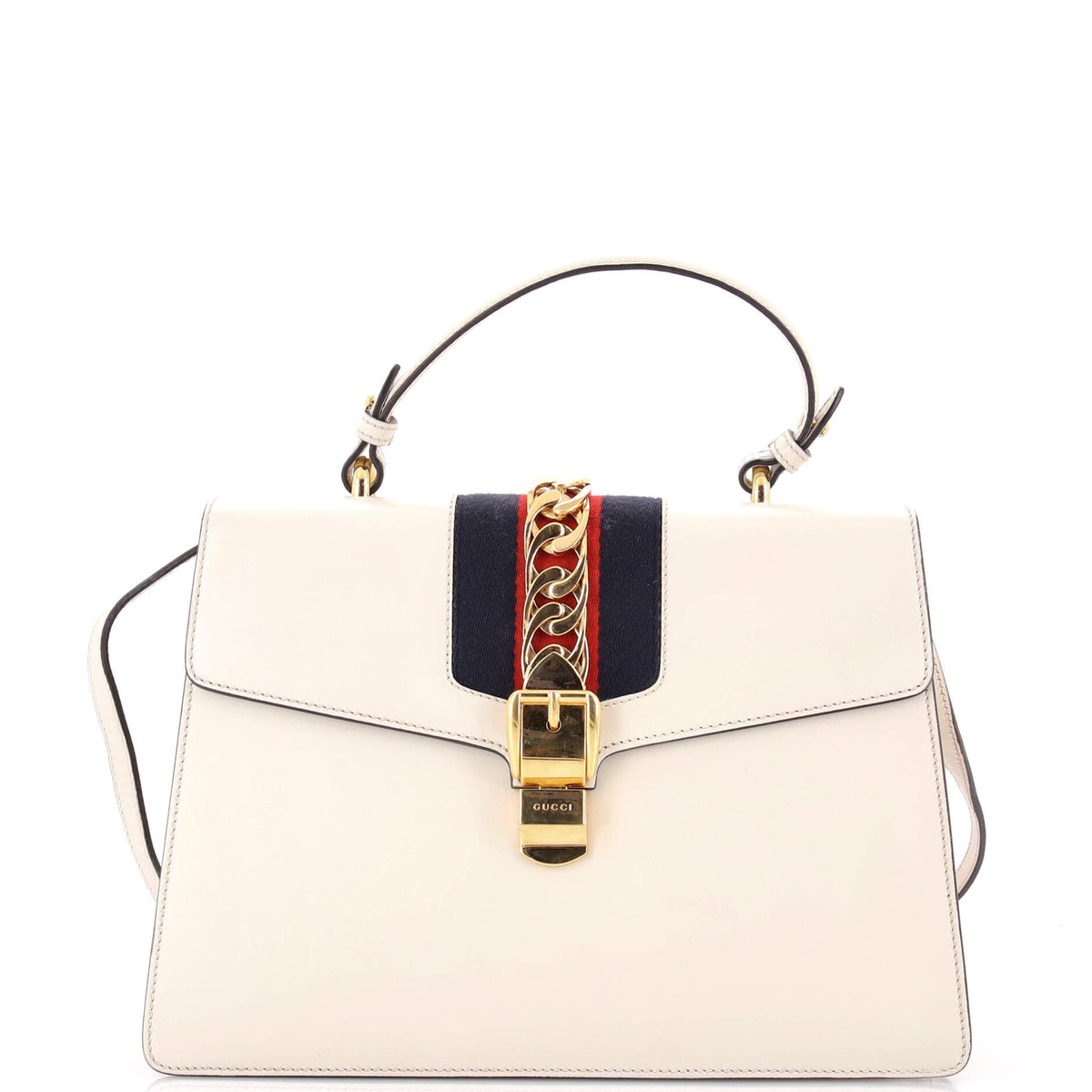 Sylvie Top Handle Bag Leather Medium