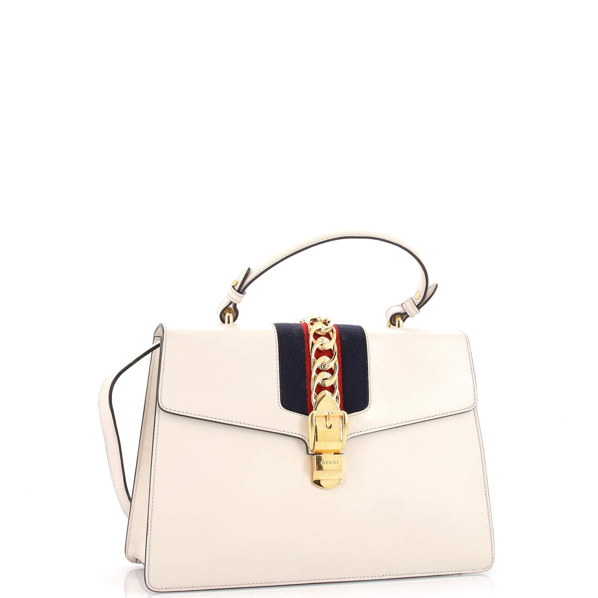 Sylvie Top Handle Bag Leather Medium