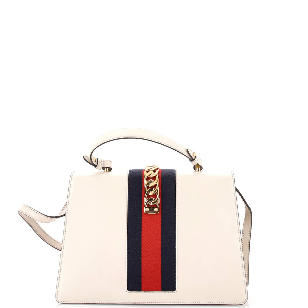 Sylvie Top Handle Bag Leather Medium