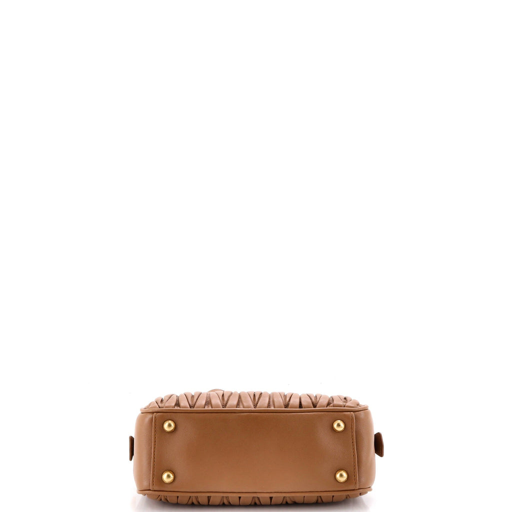 Arcadie Top Handle Bag Matelasse Leather Regular