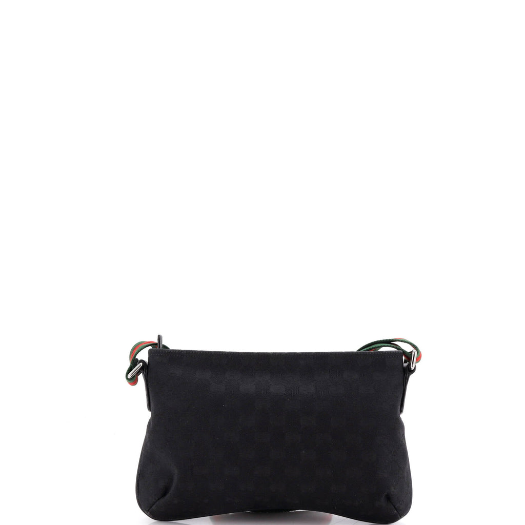Web Strap Messenger Bag GG Canvas Small