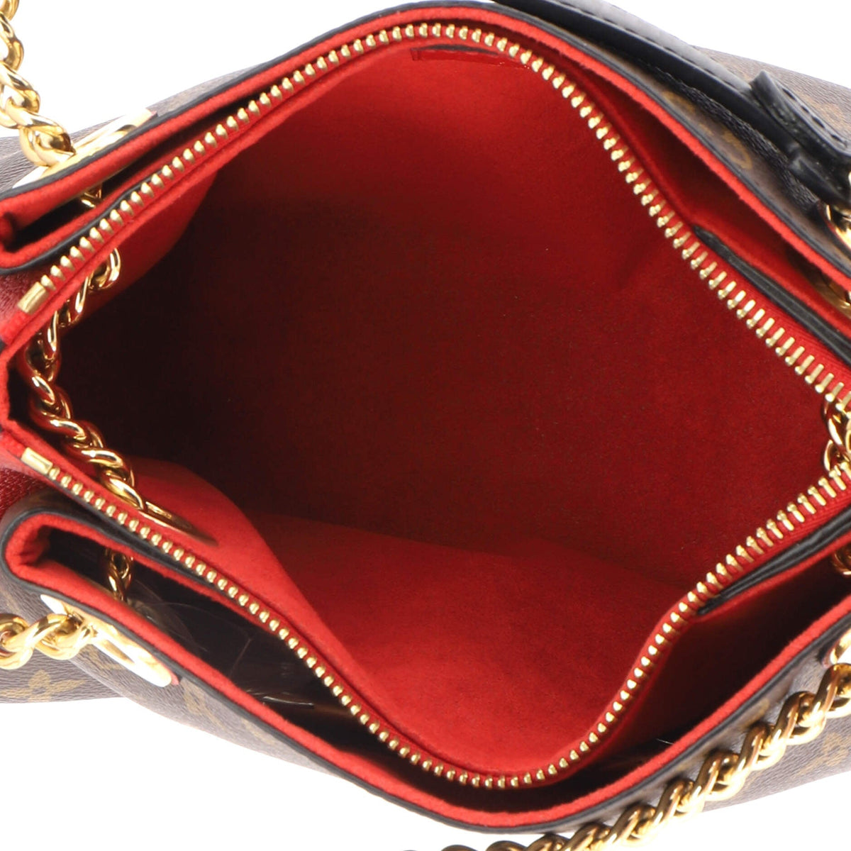 Surene Handbag Monogram Canvas with Leather BB