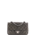 Classic Single Flap Bag Quilted Caviar Mini