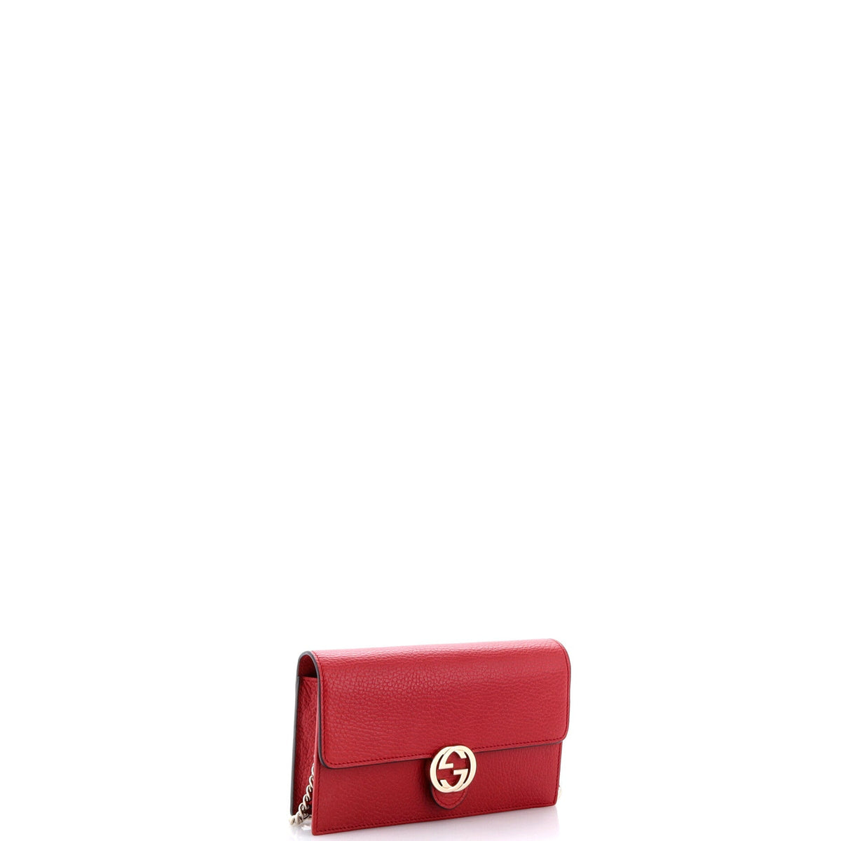 Interlocking Wallet on Chain Leather