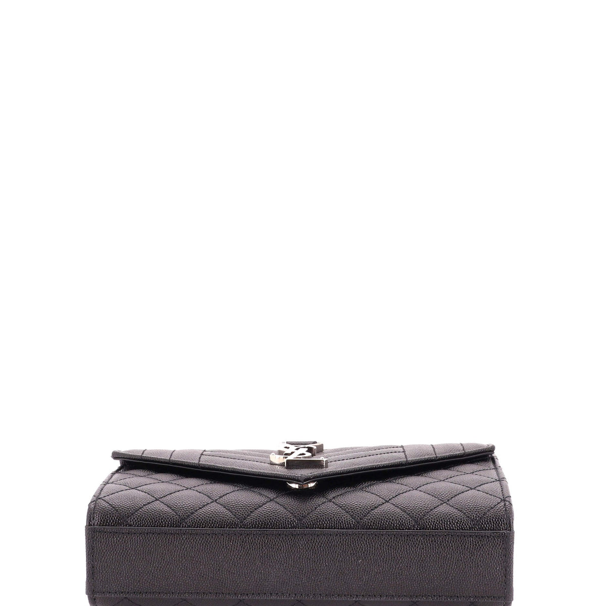 Classic Monogram Envelope Satchel Mixed Matelasse Leather Medium