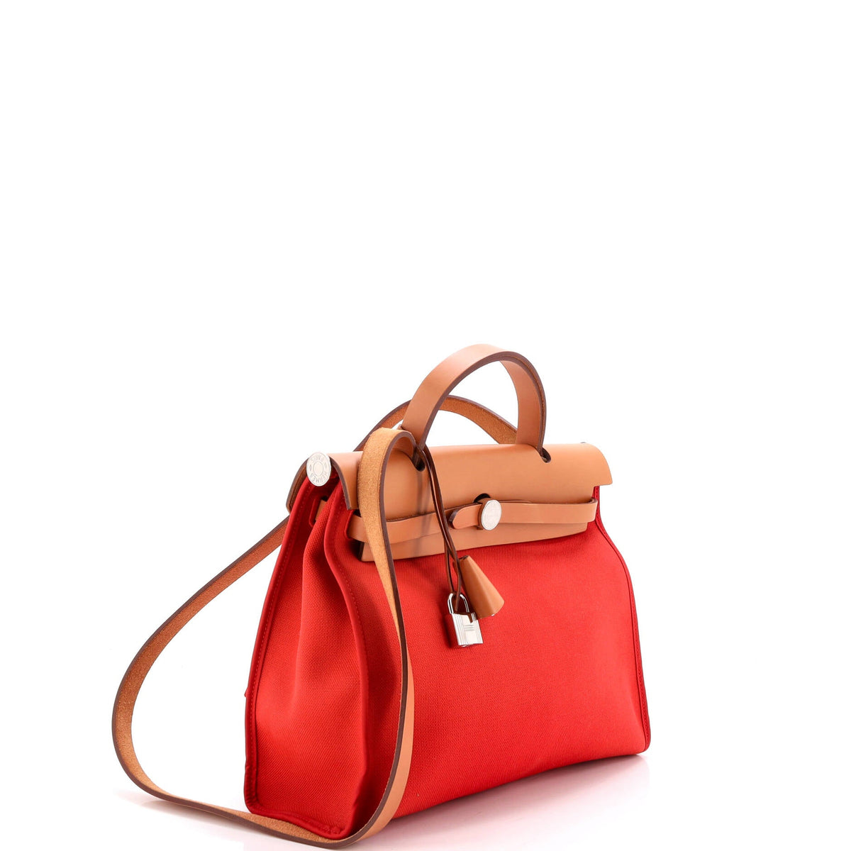 Herbag Zip Leather and Toile 31