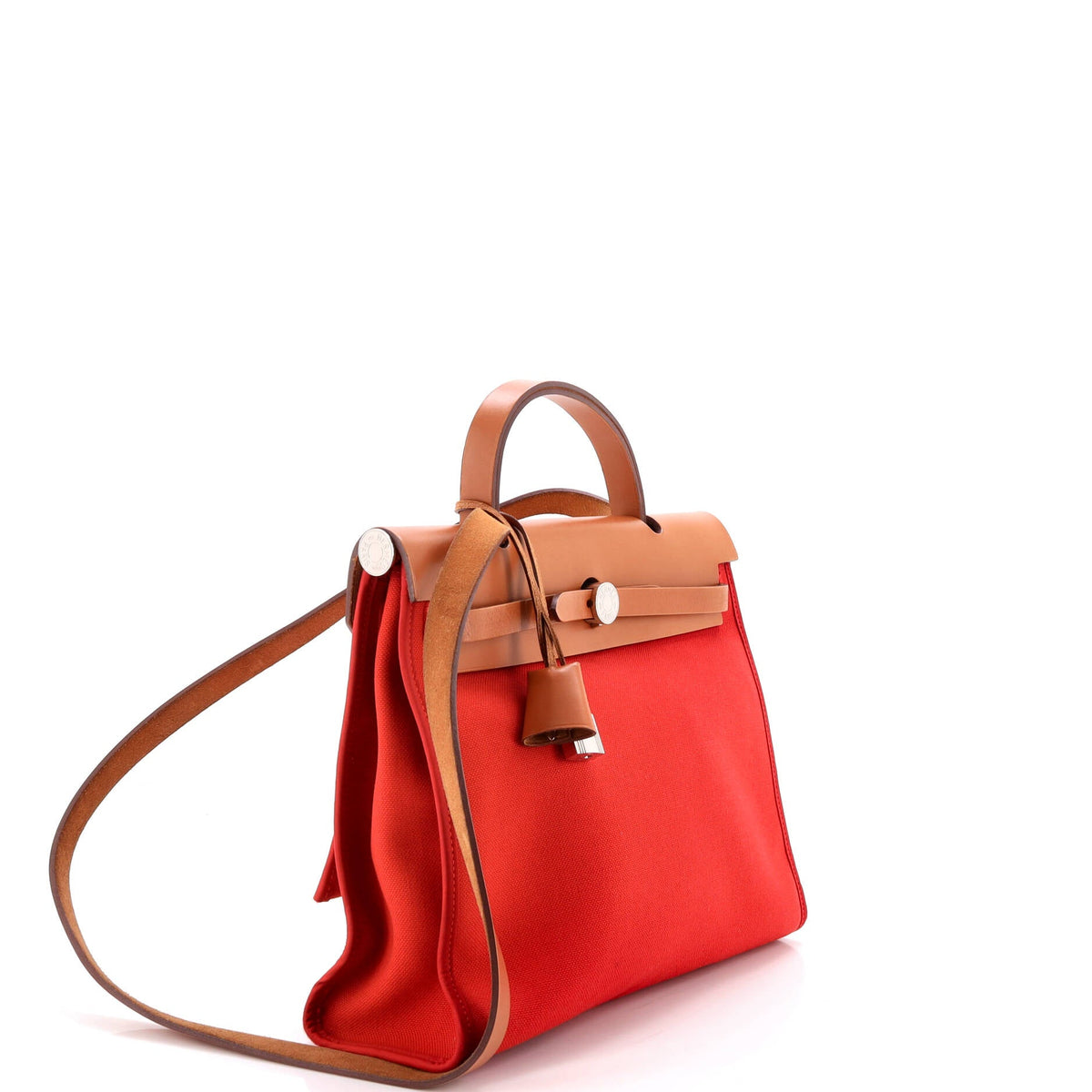 Herbag Zip Leather and Toile 31