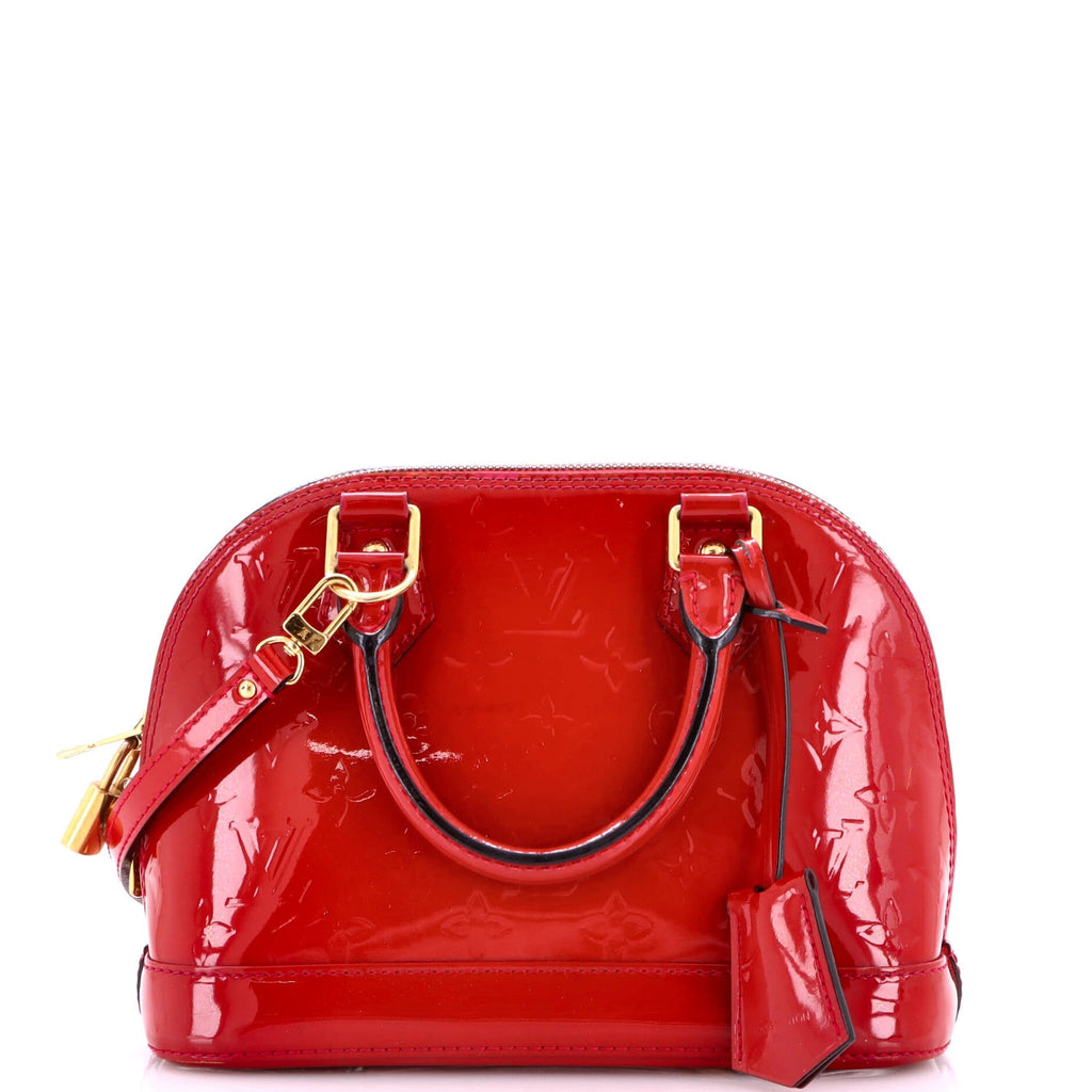 Alma Handbag Monogram Vernis BB