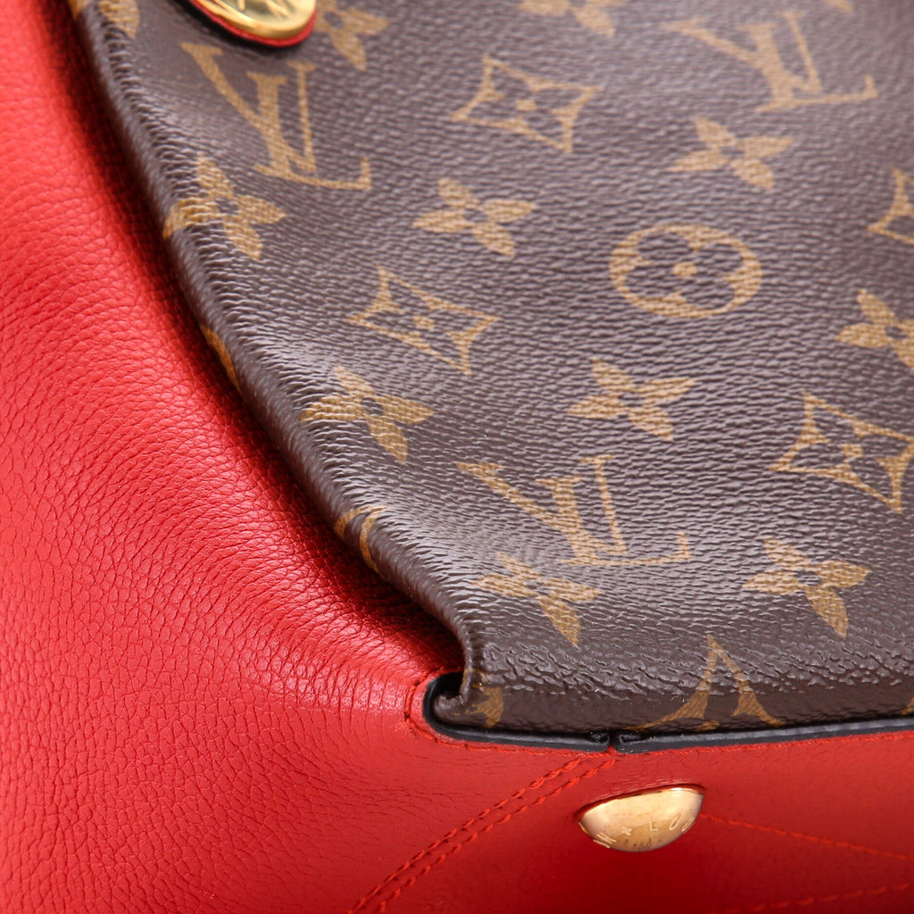 Surene Handbag Monogram Canvas with Leather BB