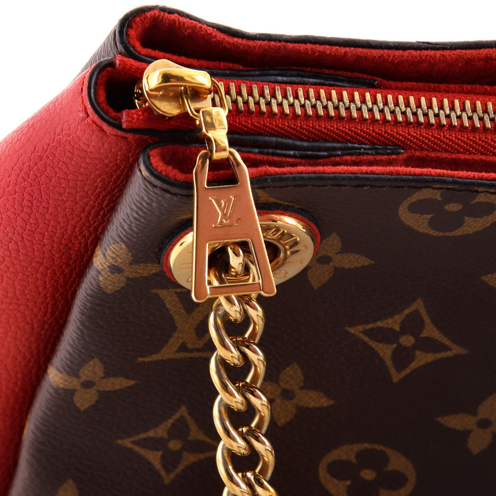 Surene Handbag Monogram Canvas with Leather BB