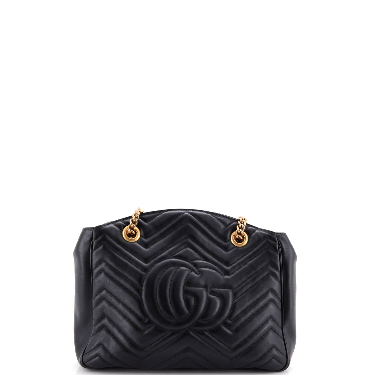 GG Marmont Chain Tote Matelasse Leather Medium