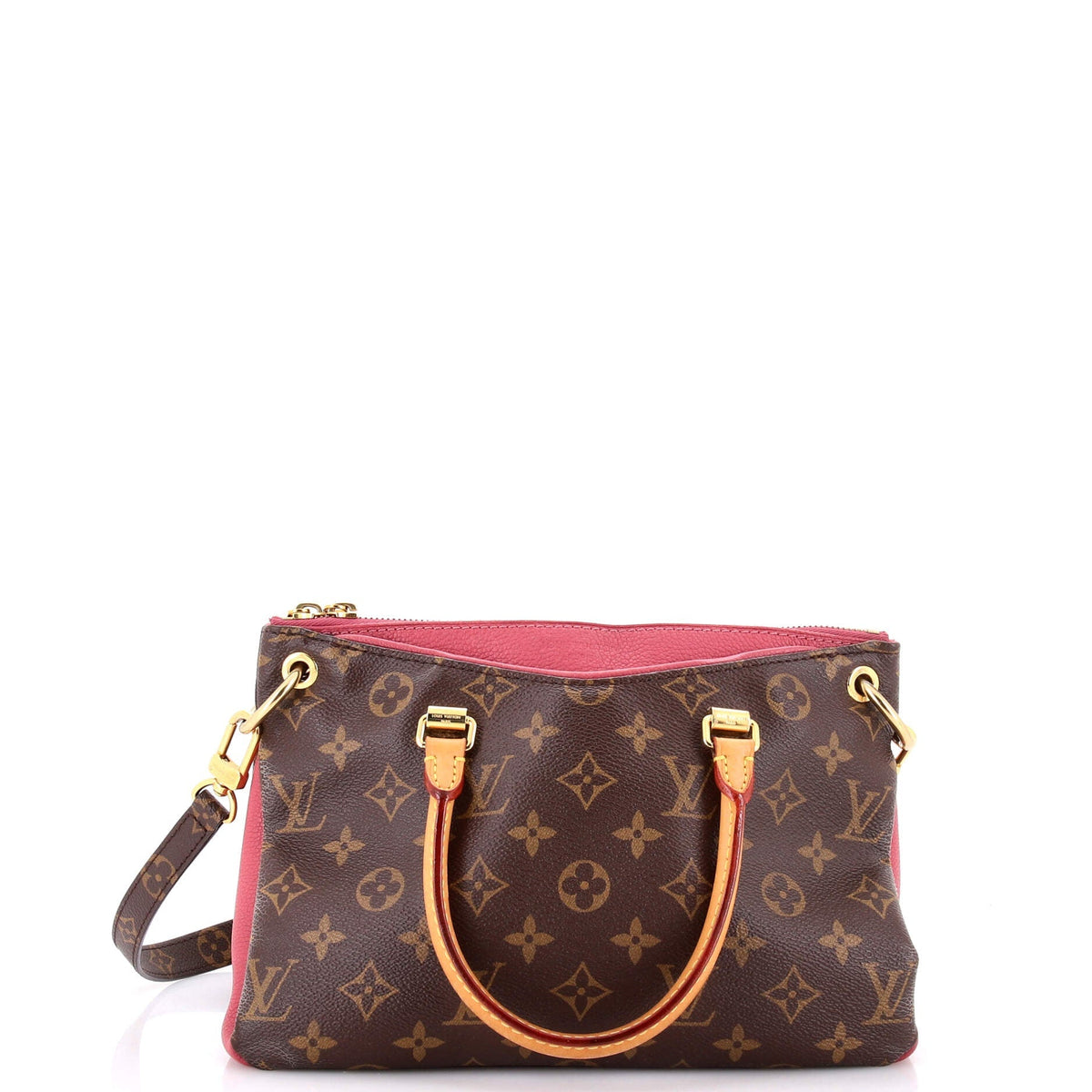 Pallas Tote Monogram Canvas with Leather BB