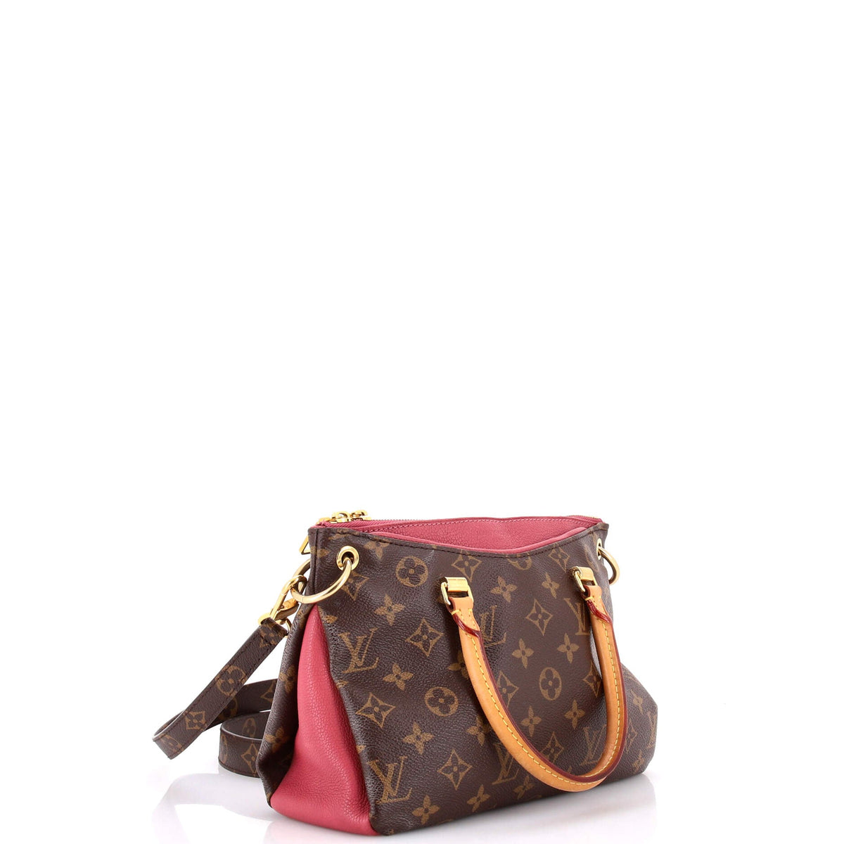 Pallas Tote Monogram Canvas with Leather BB