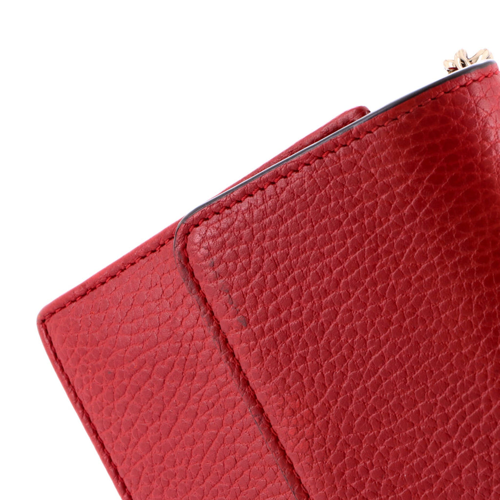 Interlocking Wallet on Chain Leather