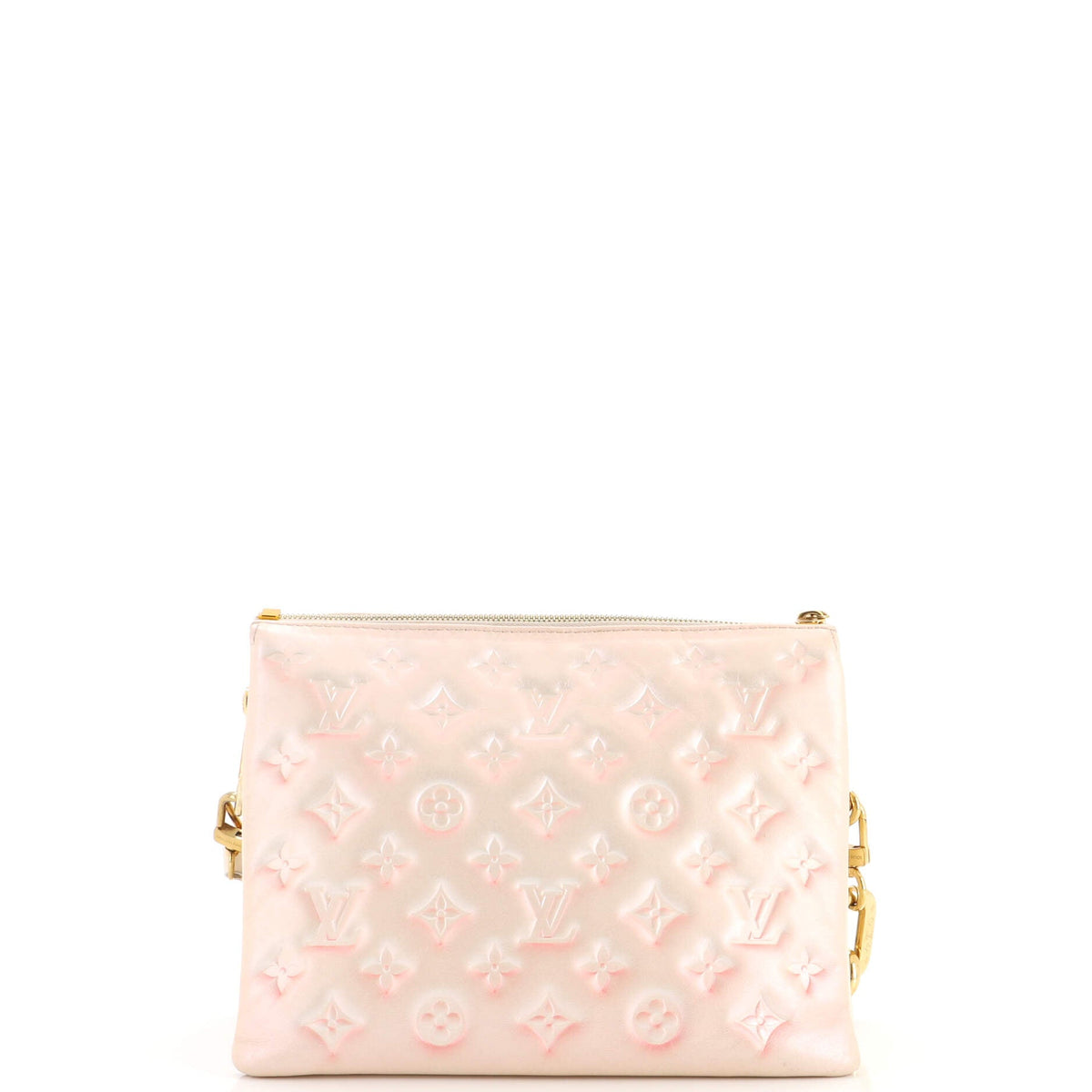 Coussin Bag Monogram Embossed Lambskin PM