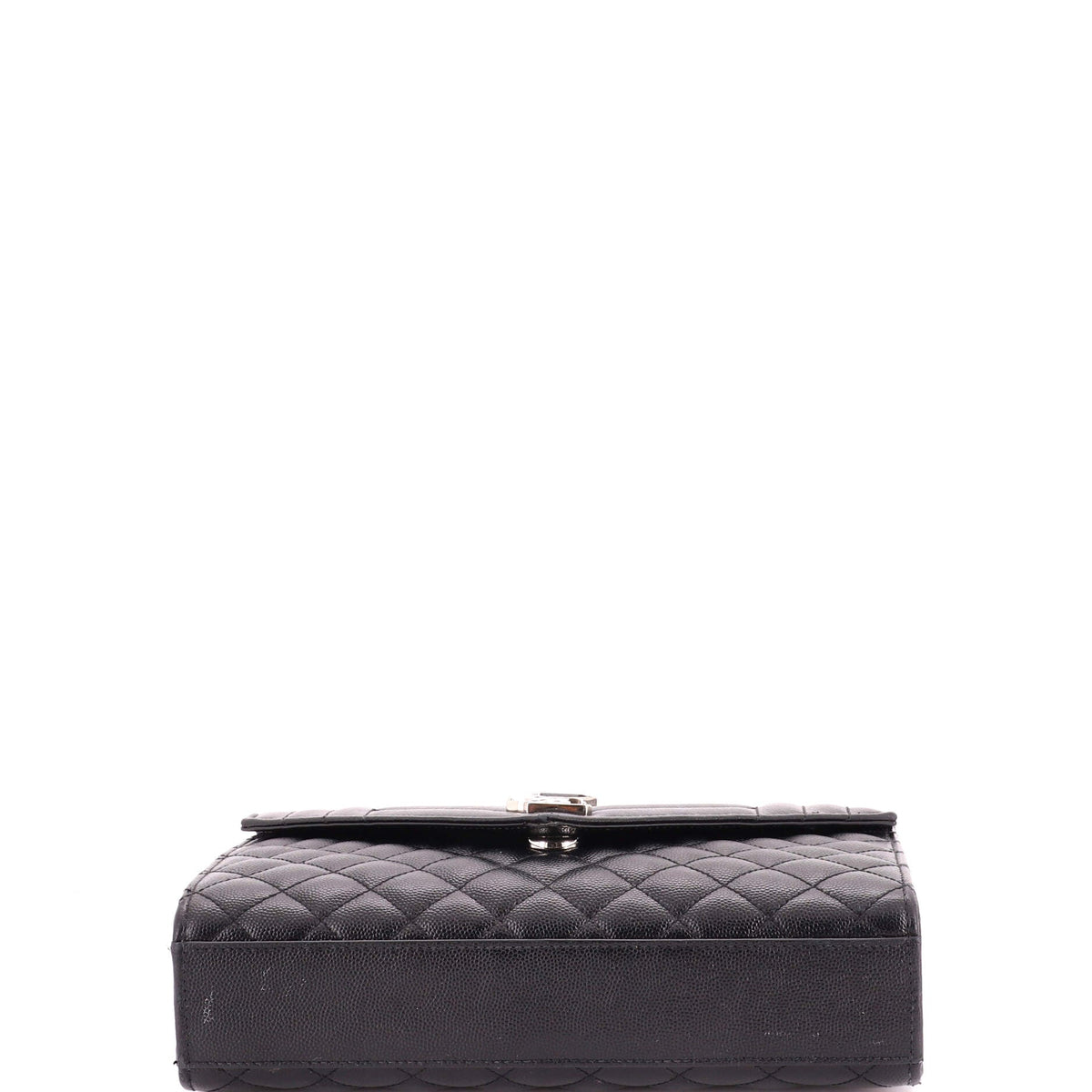 Classic Monogram Envelope Satchel Mixed Matelasse Leather Medium