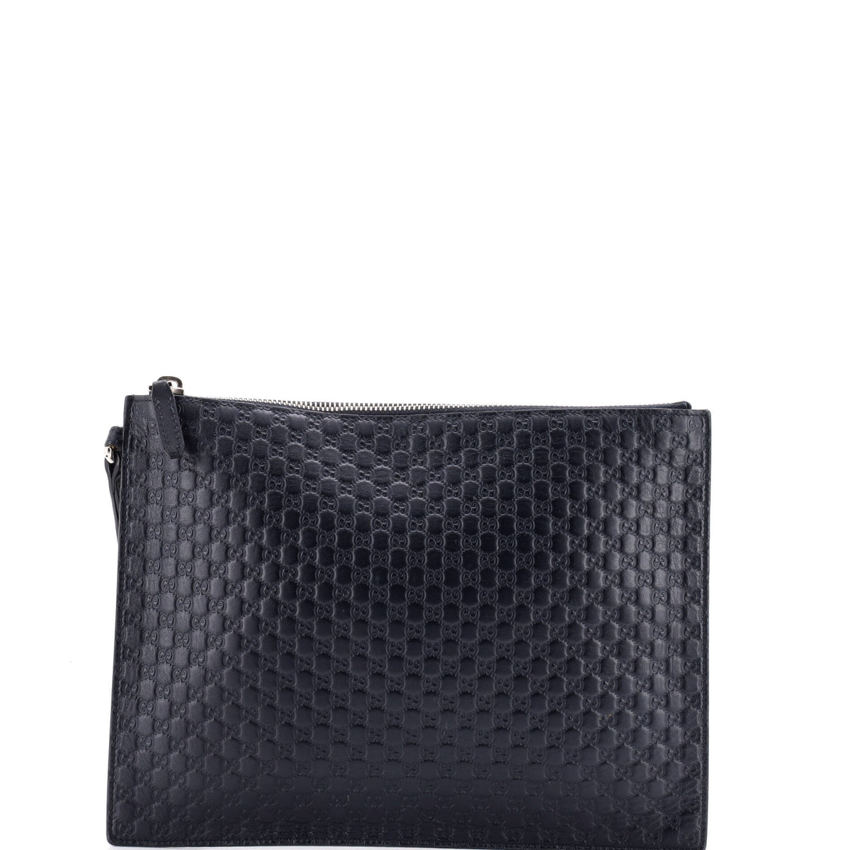 Wristlet Pouch Microguccissima Leather Medium