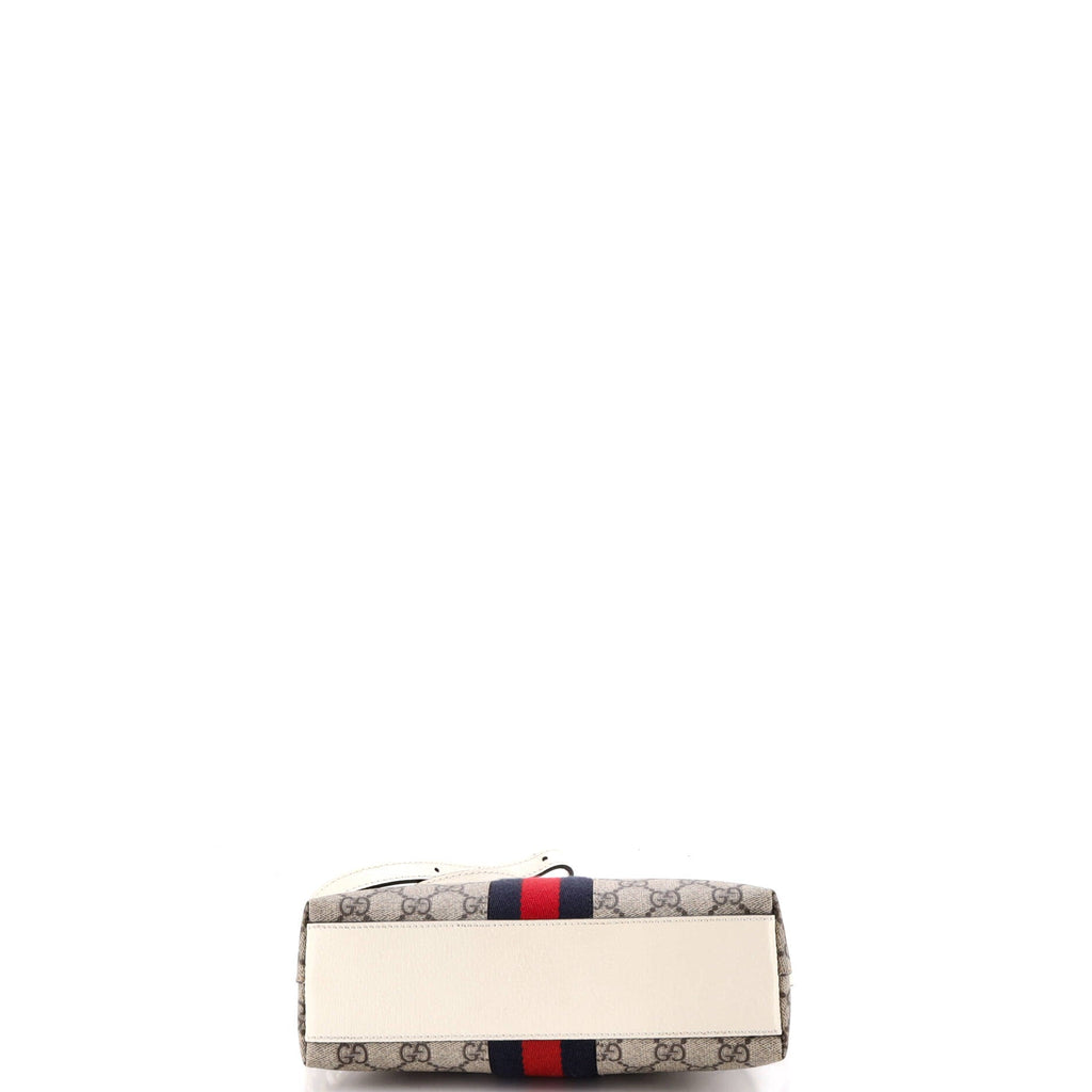 Ophidia Dome Shoulder Bag GG Coated Canvas Small
