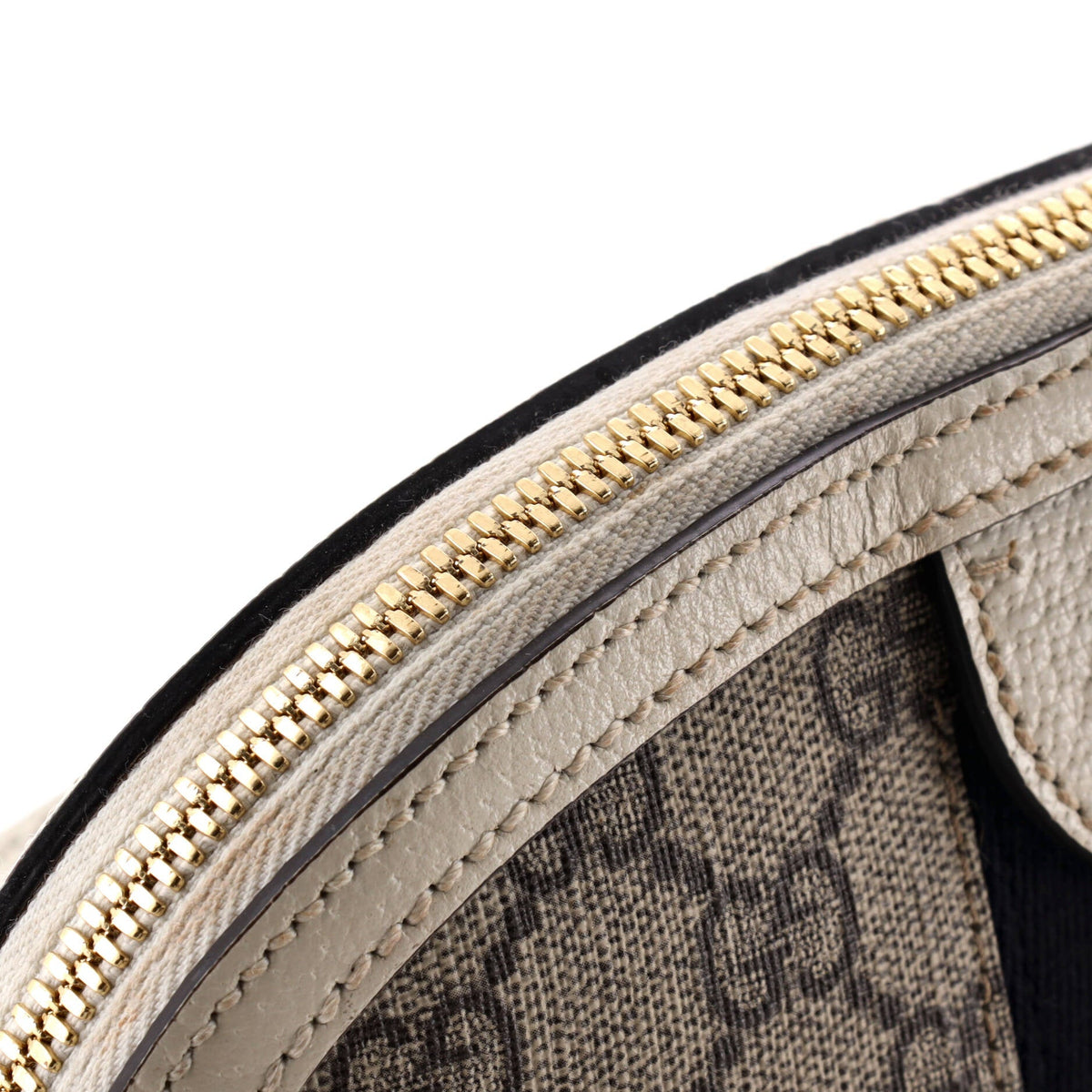 Ophidia Dome Shoulder Bag GG Coated Canvas Small