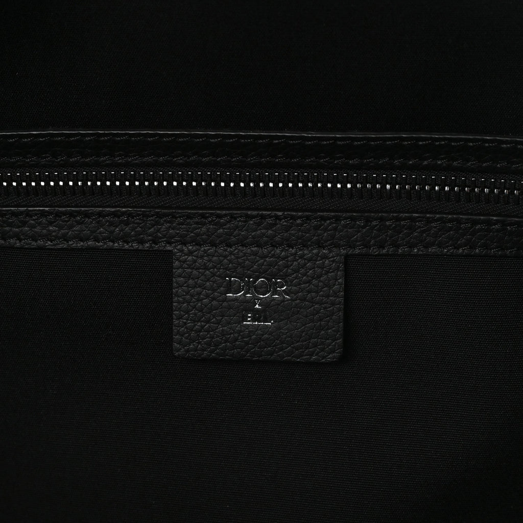 X ERL Calfskin Lingot 50 Bag Black
