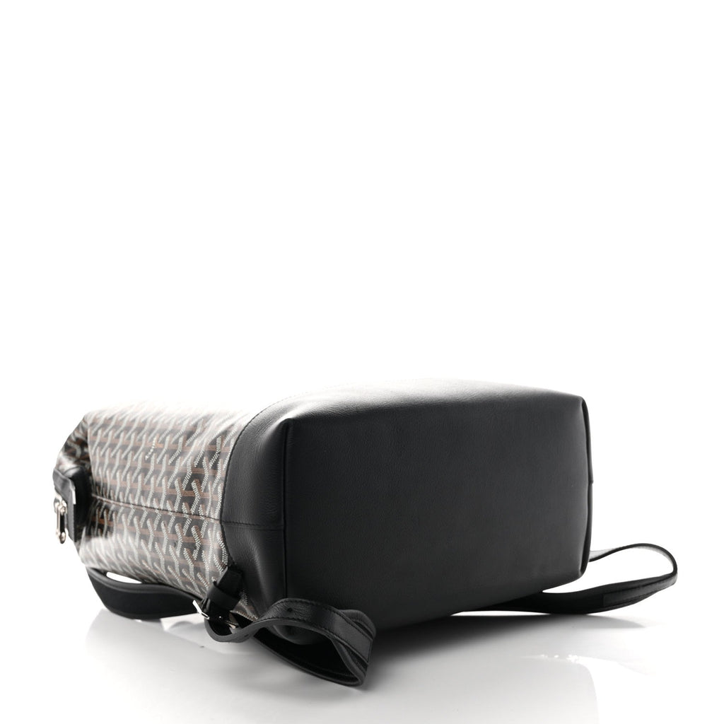 Goyardine Calfskin Cisalpin Backpack Black