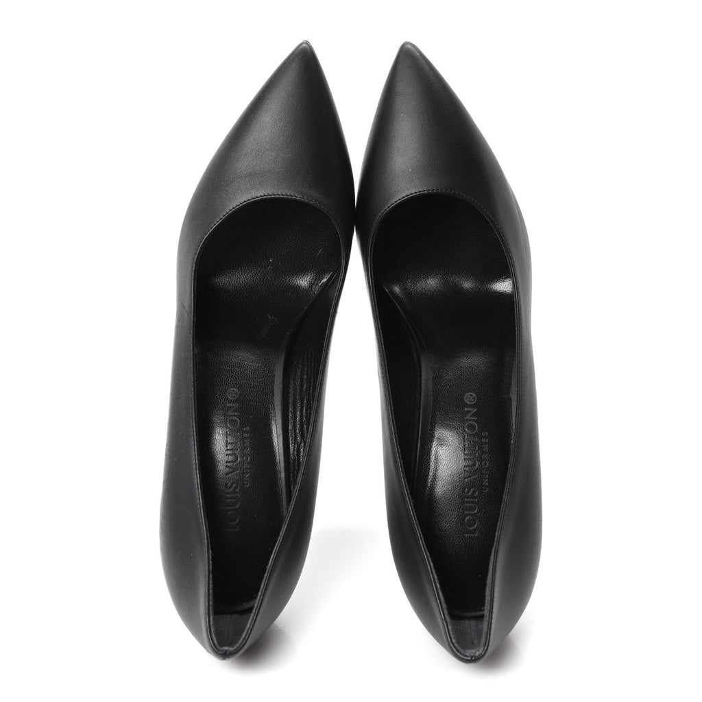 Calfskin Cherie Pumps 37.5 Black