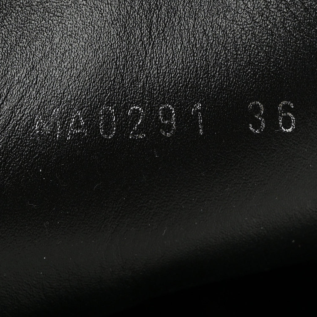 Suede Calfskin Monogram Laureate Platform Desert Boots 36 Black