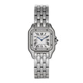Stainless Steel Diamond 27mm Panthere Quartz Watch