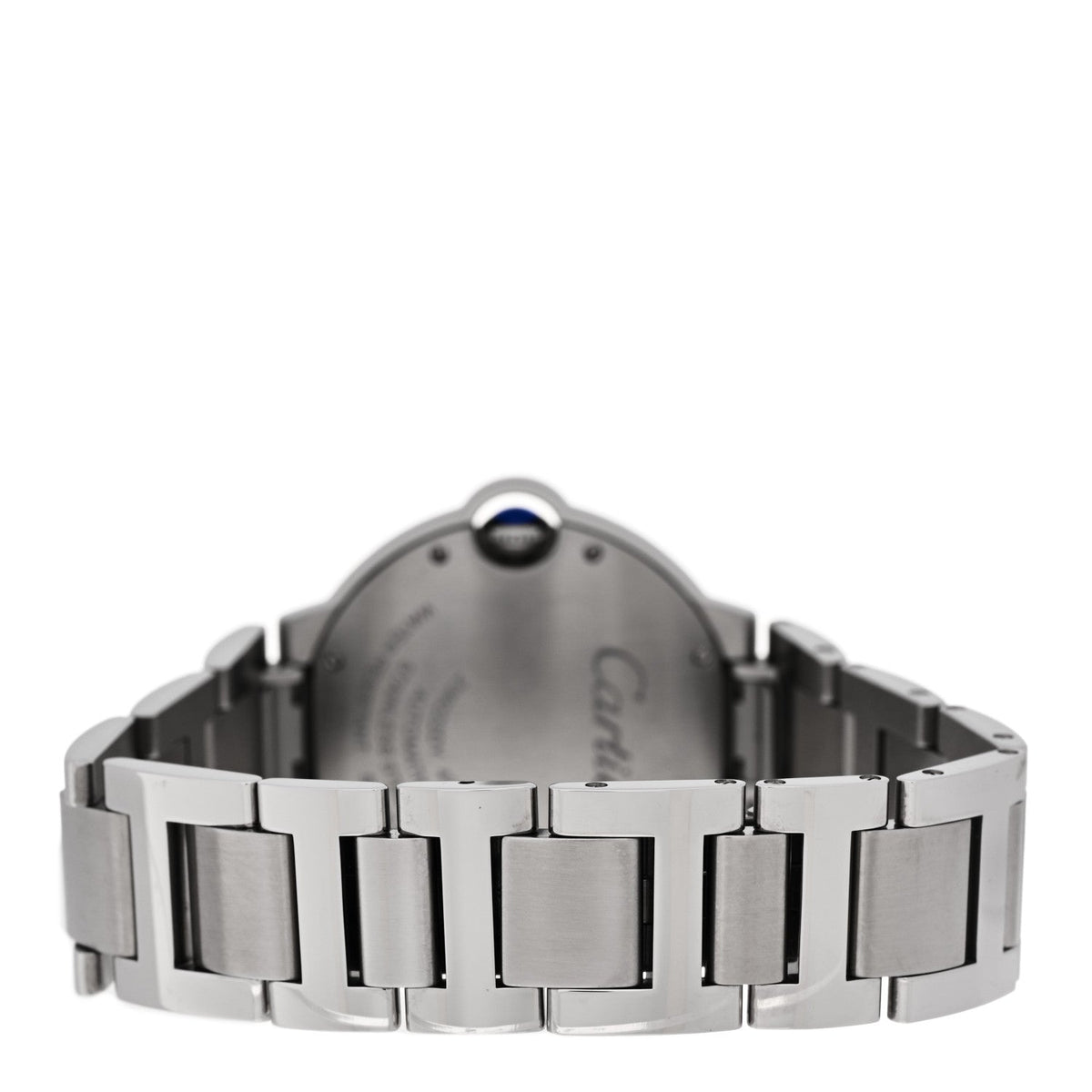 Stainless Steel Diamond Bezel 36mm Ballon Bleu De Cartier Automatic Watch