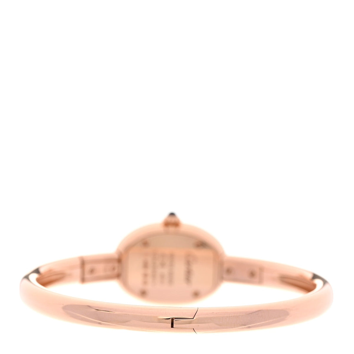 18K Pink Gold 19mm Baignoire Quartz Watch