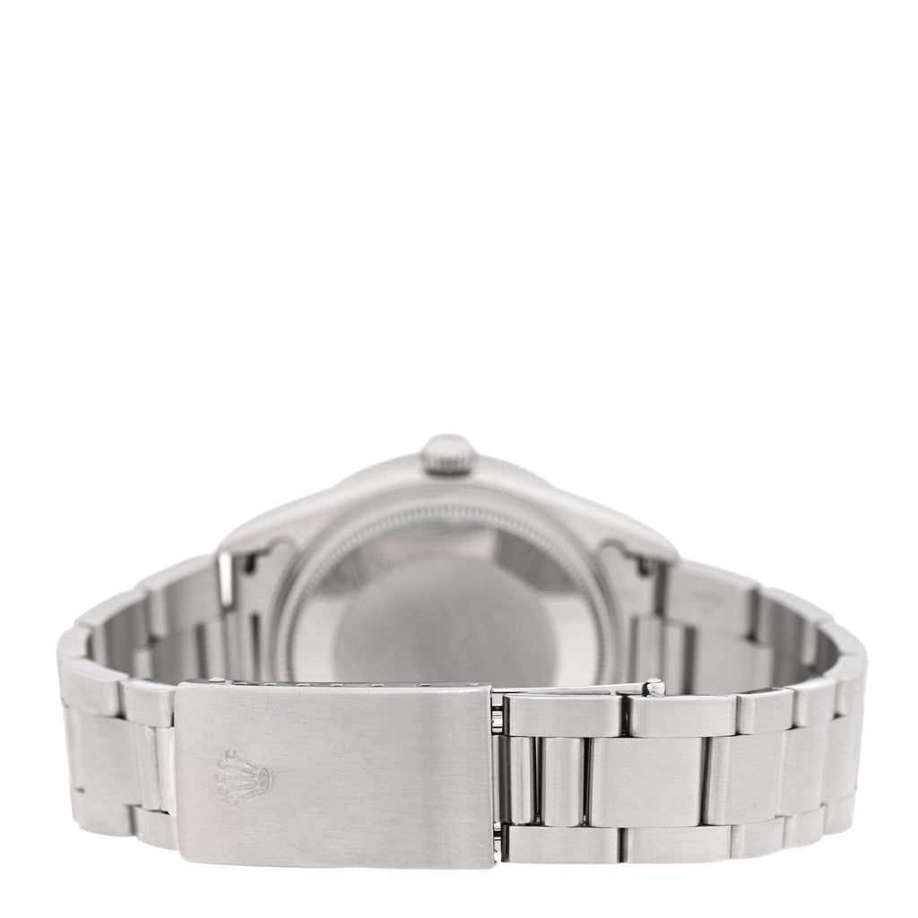 Stainless Steel 34mm Oyster Perpetual Air-King Precision Watch Pink 14010