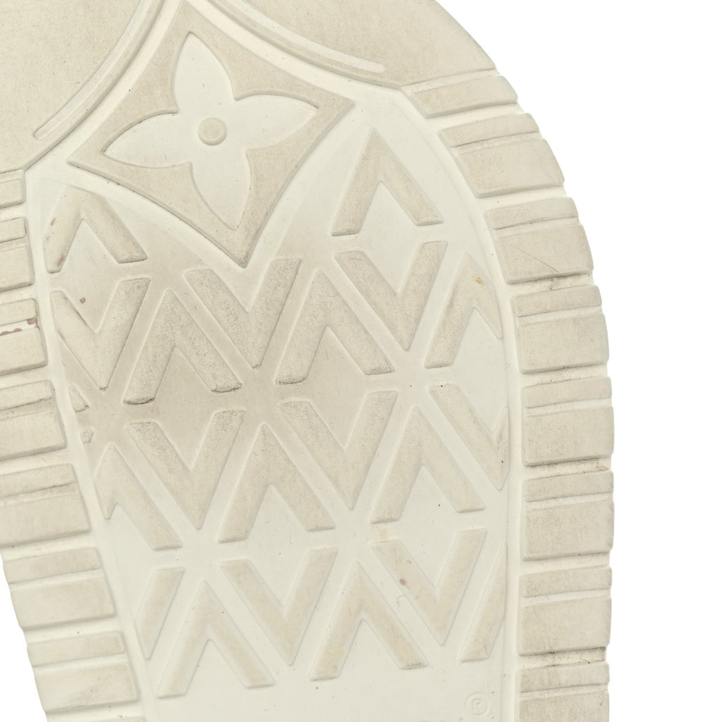 LV X TM Monogram Multicolor Sunset Flat Sandals 39 White